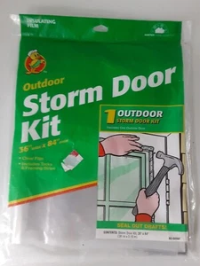Manco Outdoor Storm Door Insulation Kit 36"x84" W/Tacks and Framing Strips NEW - Picture 1 of 2