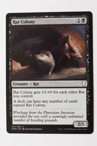 Magic the Gathering MTG Dominaria Rat Colony NM - Picture 1 of 2