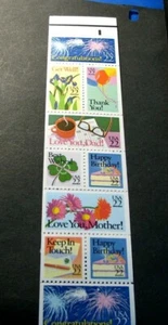 US Booklet Panes Scott# 2274a Special Occasions MNH Bk.155 Pane of 10(note)L328 - Picture 1 of 2