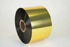 [SFSGD708] Rollo de película de embalaje sellado térmico dorado - 7,08" (180 mm) de ancho - Imagen 1 de 2