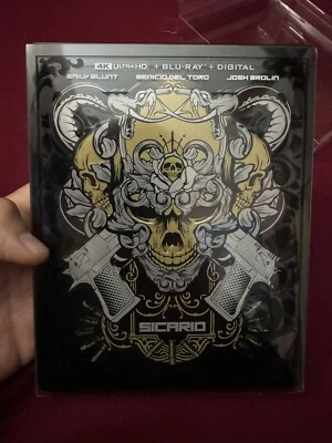 Sicario (4K Ultra HD + Blu-ray ) NO Digital (SteelBook Edition) Foto 1 de 4