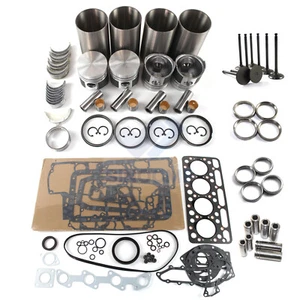 V1501 Engine Rebuild Kit w/ Valves for Kubota L345(DT) L2602 L2802 L3202 Tractor - Picture 1 of 8