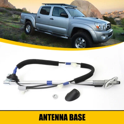 Antenna Manual Type with Ornament & Nut & Base For 2005-2015 Toyota Tacoma P - Image 1 of 4