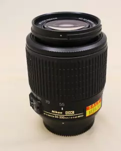 Nikon AF-S Nikkor 55-200mm f/4-5.6 G ED telephoto zoom lens S#2168524 - Picture 1 of 7