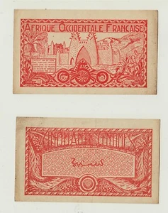 AFRIQUE OCCIDENTALE FRANCAISE  Chambre de Commerce - 0,50 Franc - ND - UNC - Picture 1 of 1