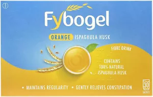 Fybogel Hi-Fibre Orange 30 Sachets x3 = 90 Total Constipation Relief Long Expiry - Picture 1 of 14