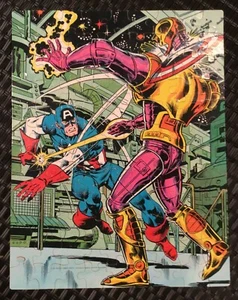 Captain America Jigsaw Puzzle, 1981, Complete - Picture 1 of 7