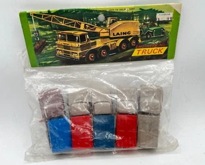Vintage Pack Of 5 Dodge D-500 Covered Cargo Trucks KS 10-3004 - Hong Kong NIP - Picture 1 of 5