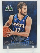 2013/14 Panini Court Kings Kevin Love #20 Renaissance Man Insert Card