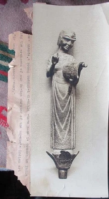 FOTO ANTIGUA CHINA BRONCE ANANDA DISCÍPULO DE BUDA ARTE INDIO 1 0F 4 Foto 1 de 2