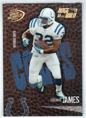 Playoff Hogg Heaven Hogg Wild 2004 #40 Edgerrin James #'d 098/250 Foto 1 de 2