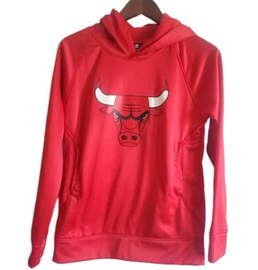 Jungen Large - Chicago Bulls NBA Hoodie Sweatshirt rot - Bild 1 von 6