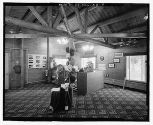 INTERIOR OF GIFT SHOP. VIEW TO SOUTHEAST - Plattsburgh Air Force Base, Golf - Picture 1 of 1