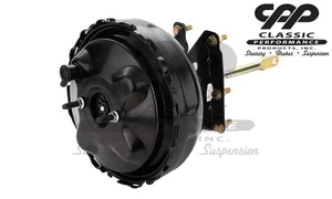 73-87 Chevy C10 C20 GMC Square Body 11" Black Power Dual Brake Booster - Picture 1 of 13