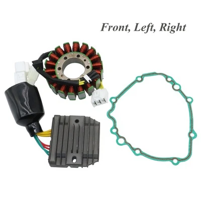 SE ADAPTA A 03-06 HONDA CBR 600 BOBINA MAGNÉTICA ESTATOR + REGULADOR DE VOLTAJE RECTIFICADOR + JUNTA Foto 1 de 4
