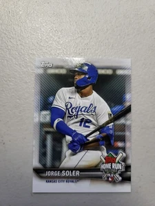 2021 Topps Series 1 Home Run Challenge #HRC-13 Jorge Soler Kansas City Royals NM - Picture 1 of 2