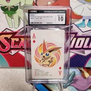 CGC 10 Victini Ace of Diamonds - 2012 Black Kyurem Poker Deck - Pokemon - Picture 1 of 2