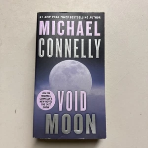 Void Moon Michael Connelly Suspense Thriller Heist Crime Paperback- Like New - Foto 1 di 6