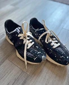 Neu ohne Karton New Balance Joshua Videos x 327 schwarz Splatter Größe 8,5 42 - Bild 1 von 5