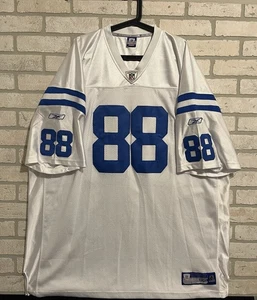 NFL Indianapolis Colts M. Harrison #88 On Field Blue Stitched Jersey Men's 4XL - Picture 1 of 16