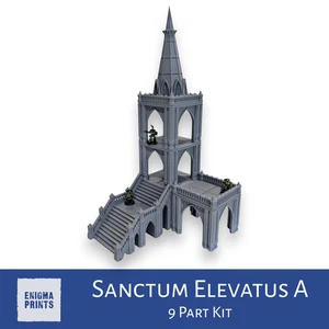 Sanctum Elevatus A | Vertex Tertius | Gothic Terrain Scenery for Wargaming - Picture 1 of 9
