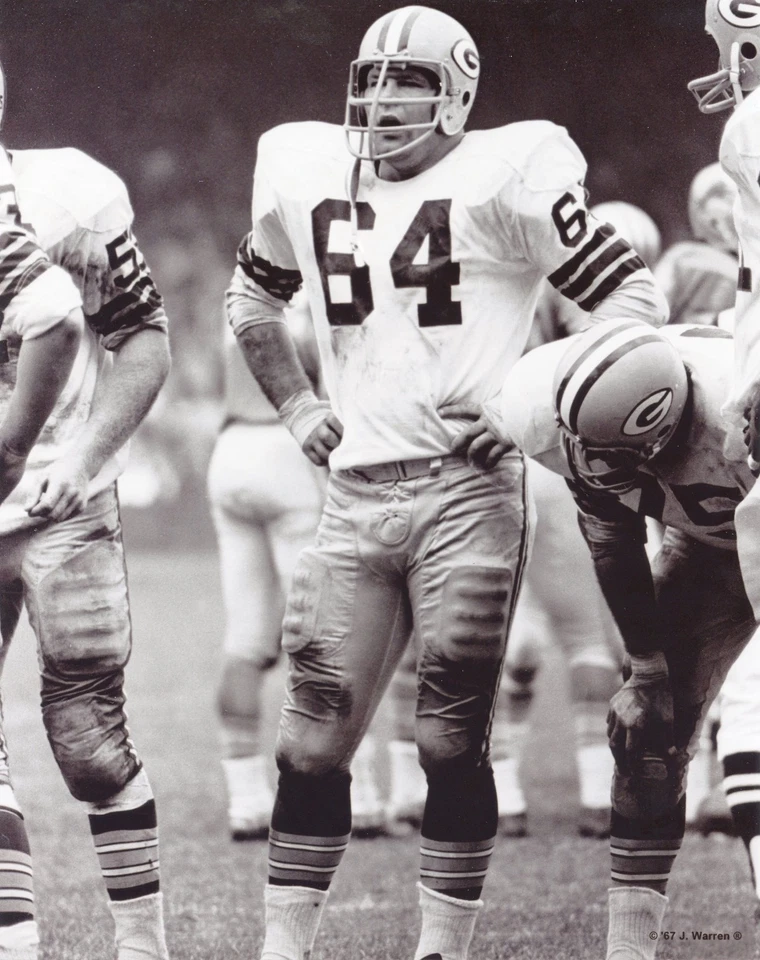 Foto 8x10 de Jerry Kramer 1967 Green Bay Packers Foto 1 de 1