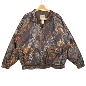 Woolrich Warp Knit Mossy Oak Break Up Jacket Coat Men XL Insulated Quilted 5502 - Picture 1 of 8