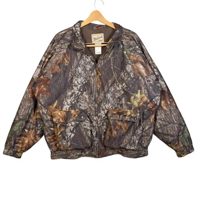 Woolrich Warp Knit Mossy Oak Break Up Jacket Coat Men XL Insulated Quilted 5502 - Image 1 of 4