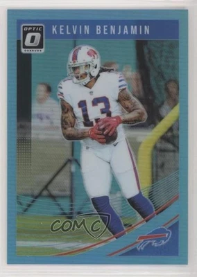2018 Donruss Optic Aqua Prizm /299 Kelvin Benjamin #14 - Image 1 of 2