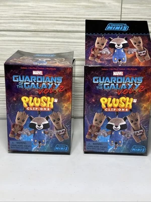 Guardians of the Galaxy Vol 2 : Plush Clip-ons Mystery Pack, Lot Of 2, Brand New - Image 1 of 4