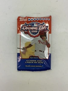 2008 Topps Opening Day MLB 6 Card Pack Sealed NEW - Picture 1 of 2