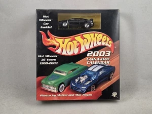 Hot Wheels Kalender mit Lotus Esprit schwarz 2003 Car A Day Calendar 2003 OVP - Bild 1 von 12