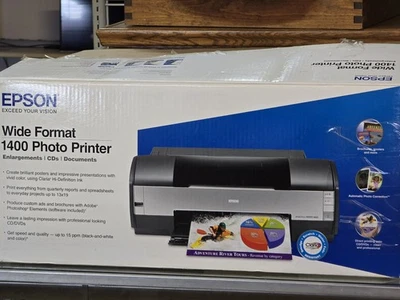 Epson Stylus Photo 1400 Wide-Format Color Inkjet - C11C65500(FOR PARTS) =READ= - Image 1 of 4