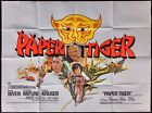 Paper Tiger Original Quad Movie Poster Toshiro Mifune David Niven 1975