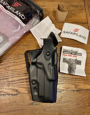Safariland 6360 ALS/SLS Level-3 STX Plain RH Duty Holster, SIG P229R DAK w/ RAIL - Image 1 of 4