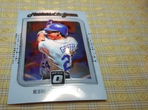 Ken Griffey Jr. 2016 Donruss Optic Masters of the Game Insert #MG9 Mariners - Picture 1 of 6