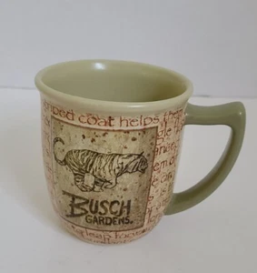 Busch Gardens Tiger Ceramic Coffee Cup Coffee Mug - Picture 1 of 6