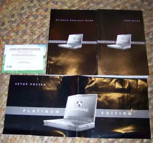 Gateway Platinum Edition Original Documents: Hardware Manual, User Guide, Poster - Picture 1 of 6