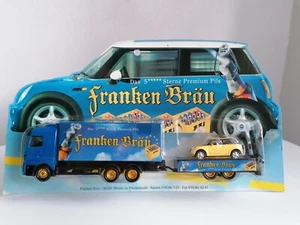 Franken Bräu Werbetruck MB Actros HZ Mit Mini Das 5 Sterne Premium Pils - Picture 1 of 8