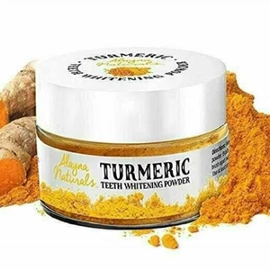 Turmeric Teeth Whitening Powder Natural Organic Whitener Freshens Breath 30g - Picture 1 of 7