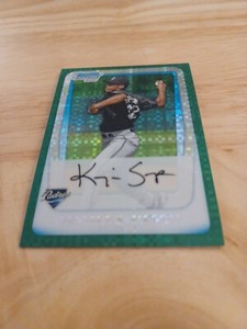 2011 Bowman Chrome Prospects Green X-Fractors #BCP182 Keyvius Sampson $$$