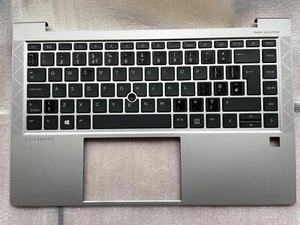 HP Elitebook 840 G7 M07089-031 Ru Anglais Repose-Main Clavier Avec Stickers Neuf - Afbeelding 1 van 6
