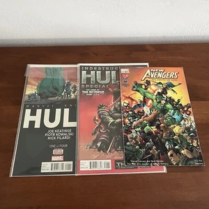 Three Marvel The Hulk Graphic Novel Comic Book Lot - Picture 1 of 4