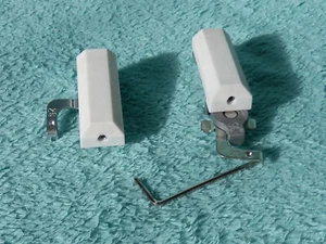 2X 2 Klemmträger Halter Jalousie ohne Bohren Plissee für Fenster Tür Rahmen - Bild 1 von 6