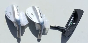 Boccieri Golf Short Game Package - K4 Mid Putter, Sand Wedge 56*, Lob Wedge 60* - Picture 1 of 5