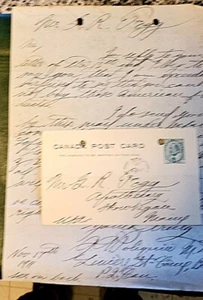 Cartolina St Georges de Beauce Quebec Canada 1911 Ephemera e lettera medico - Foto 1 di 8