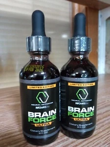 Infowars Brain Force Ultra Liquid 2oz limited edition (2pk) Exp 04/26 99.90 - Picture 1 of 4