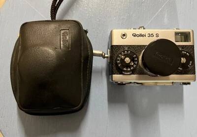 Cámara fotográfica Meter Works Rollei 35 S plateada 35 mm 40 mm F2,8 de JAPÓN Foto 1 de 4