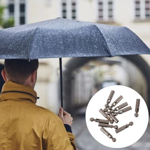 11 Pcs Fine Safe Foldable Umbrella Bone Covers for Repair Folding Umbrella - Imagen 1 de 12