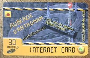 RHAPSODIS CARTE INTERNET SPÉCIMEN PREPAYÉE PREPAID TELECARTE PHONE CARD SCHEDA - Picture 1 of 2